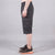 Deep Charcoal 3 Quarter Shorts