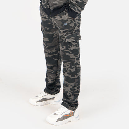 Camo Fleece Cargo Trouser