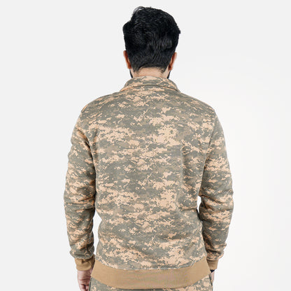 Unisex Camo Full Zipper