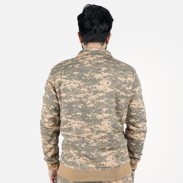 Unisex Camo Full Zipper