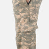 Winter Camo Fleece Cargo Trousers