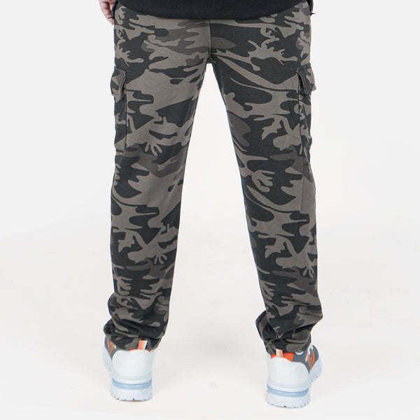 Winter Camo Fleece Cargo Trouser