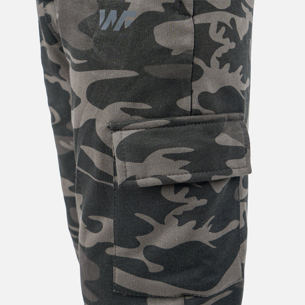 Winter Camo Fleece Cargo Trouser