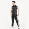 Black and Silver Tracksuit