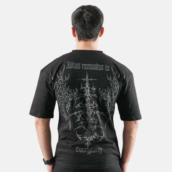 Black Vintage Drop Shoulder