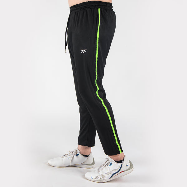 Black Quick Dry Bottoms with Single Neon