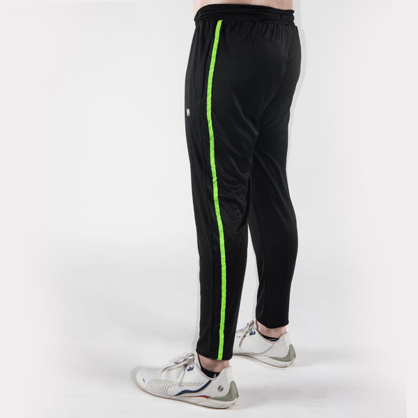 Black Quick Dry Bottoms with Single Neon