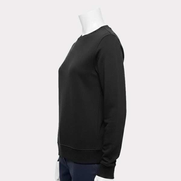 Unisex Black Fleece Sweatshirt