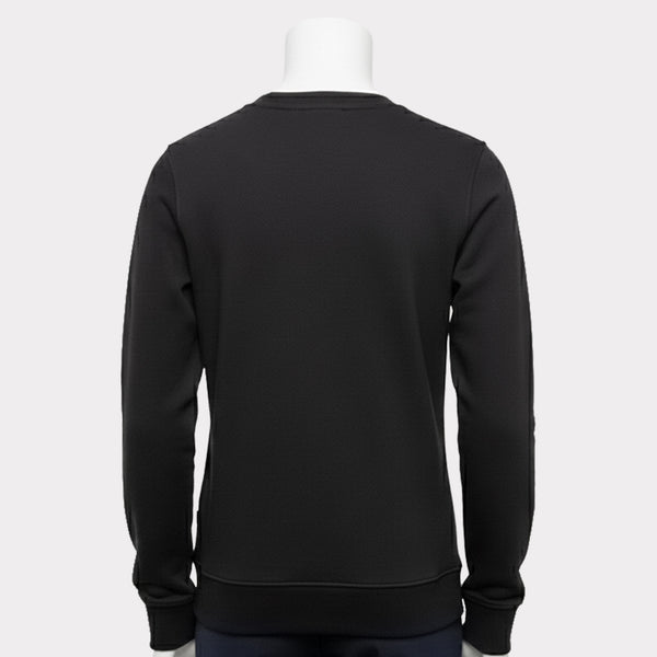 Unisex Black Fleece Sweatshirt