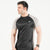 Black Tshirt with Silver Panel