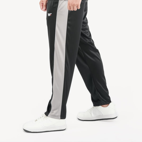 Black with Silver Panel Bottoms