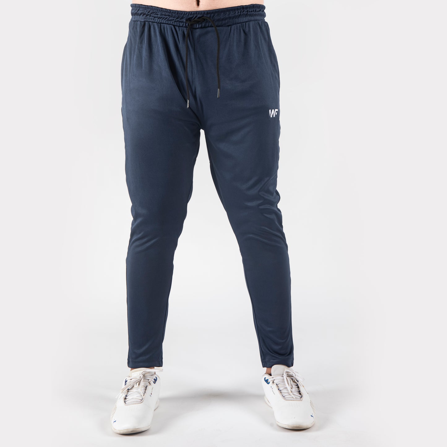 Navy Blue Hawk Series Bottoms With Double Piping