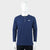 Plain Navy Blue Henley