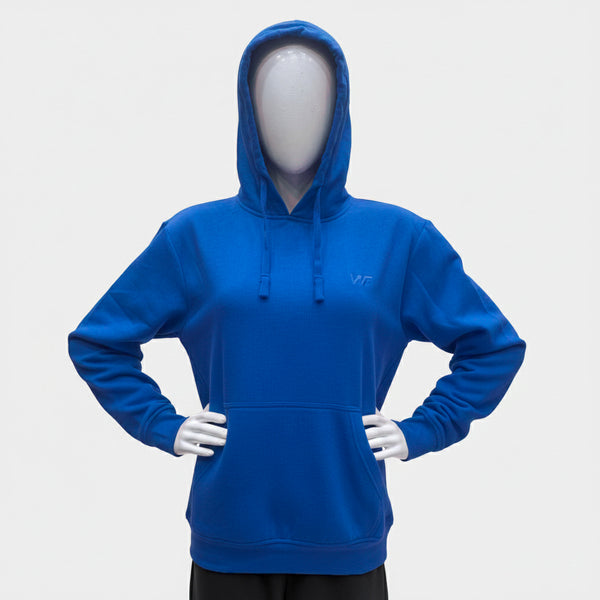 Unisex Round Neck Royal Blue Hoodie