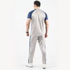 Silver and Blue Tracksuit