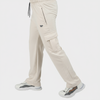 Pure Cotton Off White Cargo Trouser