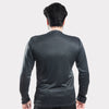 Wear To Fit Charcoal Quick Dry Full Sleeves T-Shirt