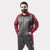Charco and Maroon Tracksuit With Three White Stripes
