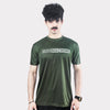 Run Machine Dark Green Quick Dry T-Shirt