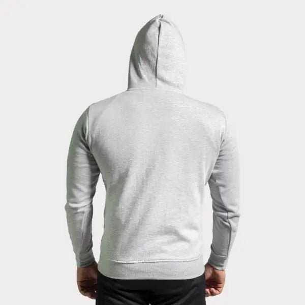 Unisex Round Neck Grey Hoodie