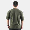 Warrior Olive Green Drop Shoulder