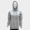 Unisex Round Neck Grey Hoodie