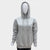 Unisex Round Neck Grey Hoodie