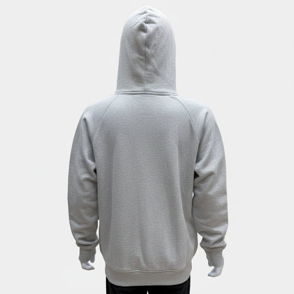 Unisex Round Neck Grey Hoodie