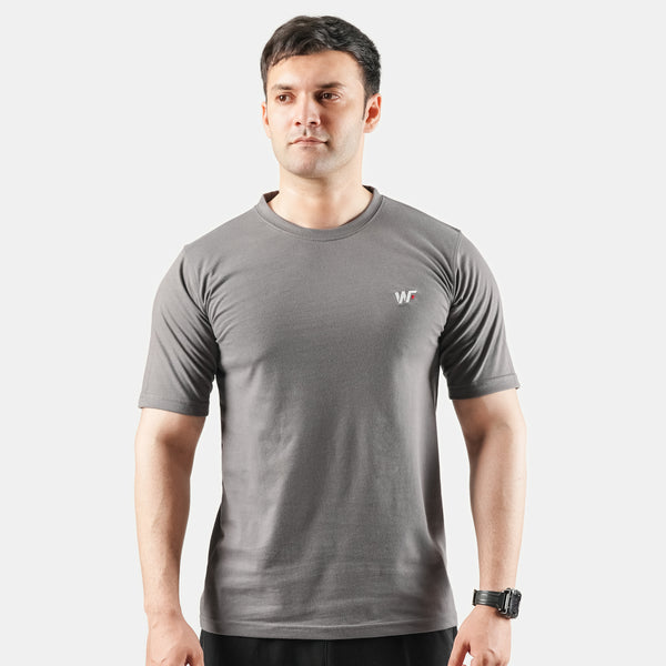 Smokey Grey Plain Tshirt