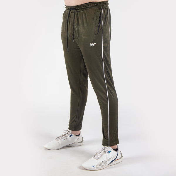 Olive Hawk Series Bottoms With Double Piping