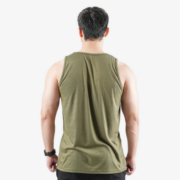 Plain Olive Green Sando