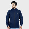 Unisex Navy Blue Zipper