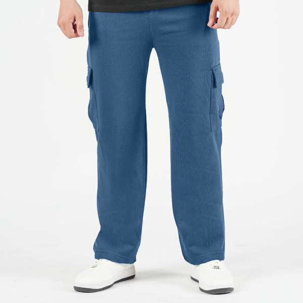 Zinc Winter Wide Leg Cargo Trouser