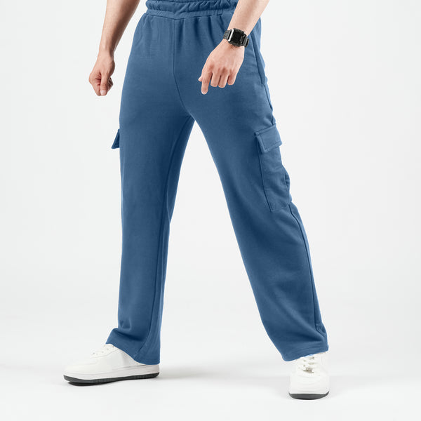 Zinc Winter Wide Leg Cargo Trouser