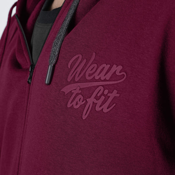 Special Edition Maroon Baggy Tracksuit