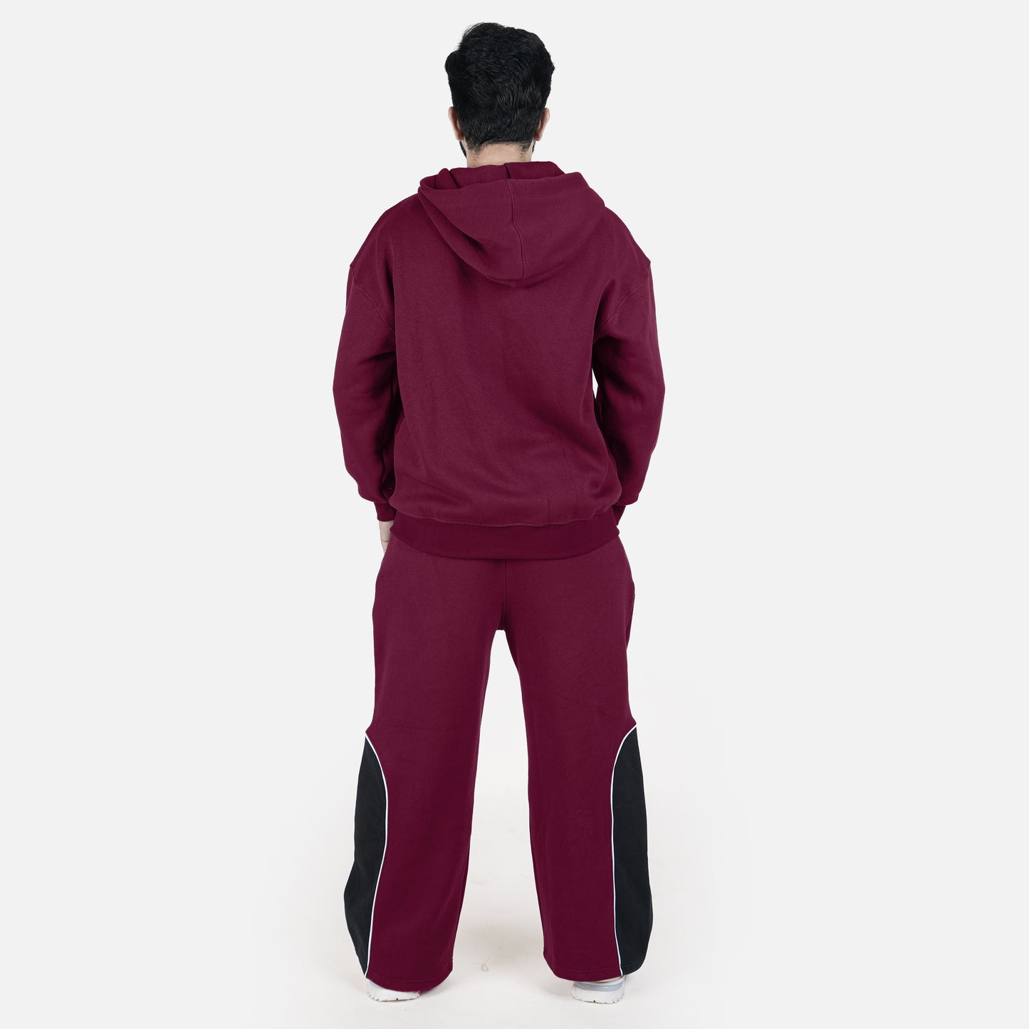 Special Edition Maroon Baggy Tracksuit