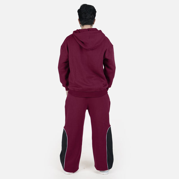 Special Edition Maroon Baggy Tracksuit