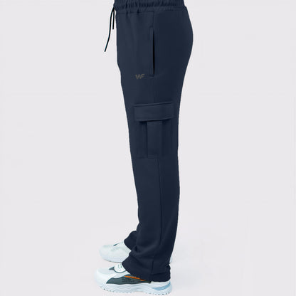 Pure cotton Navy Blue Cargro Trouser