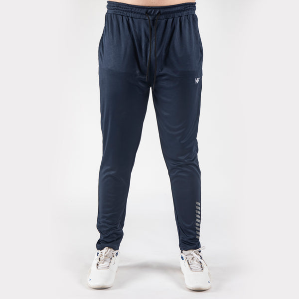 Navy Blue Quick Dry Bottoms with Striped Reflectors