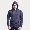 Unisex Round Neck Navy Blue Hoodie