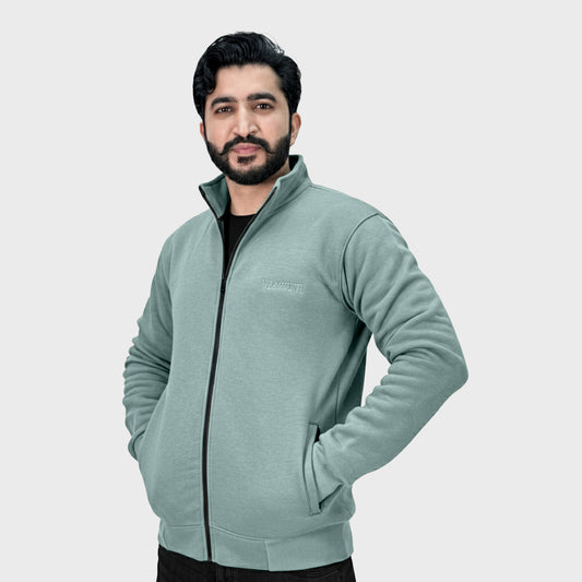 Unisex Zinc Full Zipper