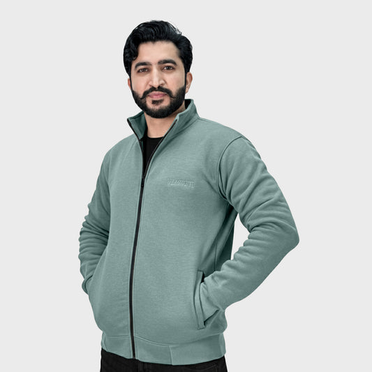 Unisex Zinc Full Zipper