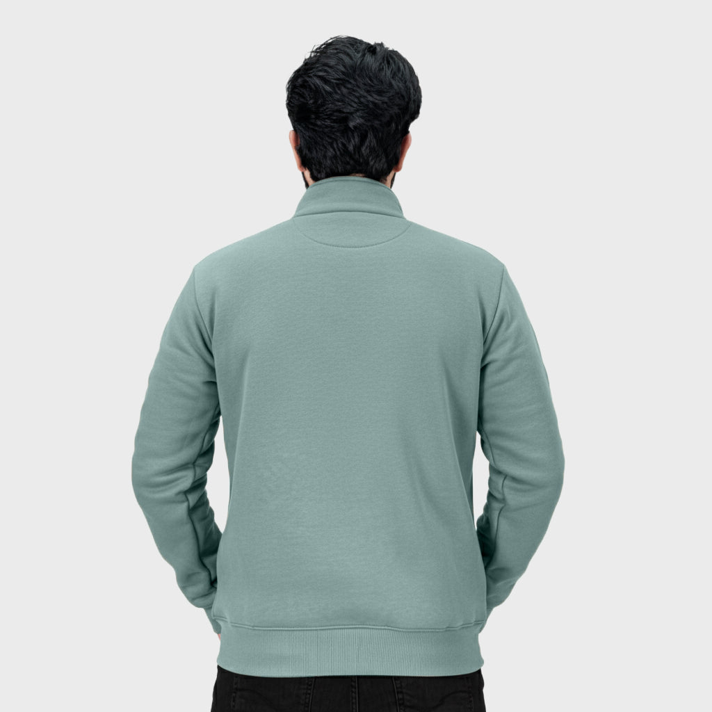 Unisex Zinc Full Zipper