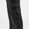 Winter Black Wide Leg Cargo Trouser