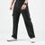 Winter Black Wide Leg Cargo Trouser