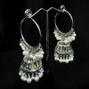 Multi Toned Bali Jhumka Earings with Pearls