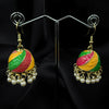 MultiColor Jhumka Earings With Pearl Tessels