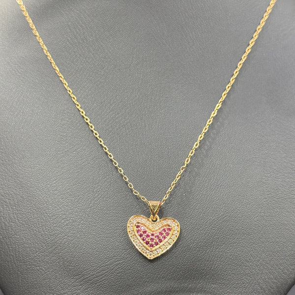 Heart Shaped Golden Set