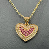 Heart Shaped Golden Set