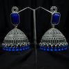 Blue Stone Traditional Jhumkas